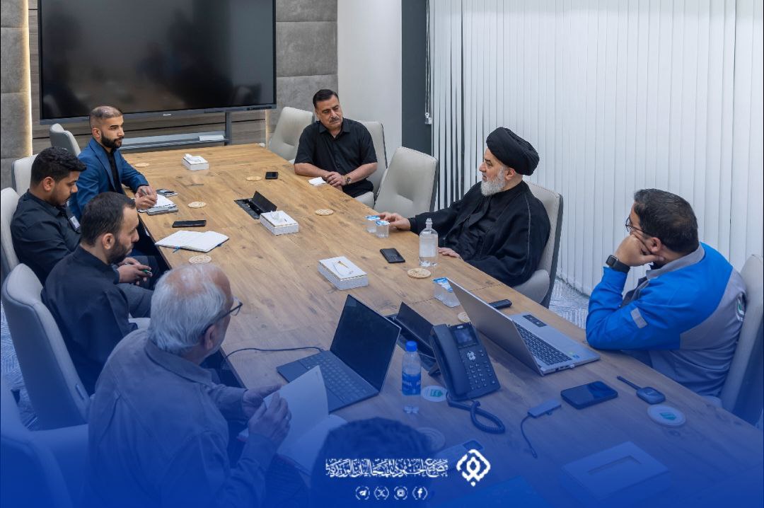 السيد الصافي يجري زيارة للاطّلاع على سير العمل في مصنع الجود للمحاليل الوريدية